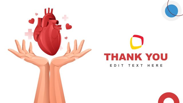 Thank You Slide for Cardiology Presentation