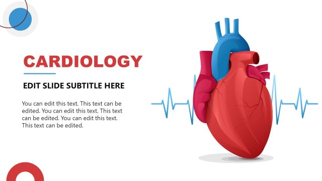 Editable Cardiology PPT Template