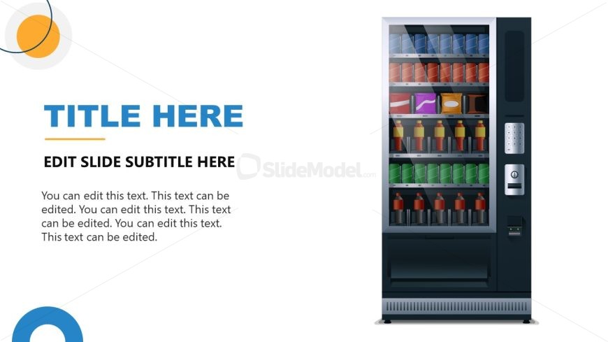 Vending Machine PowerPoint Slide Template