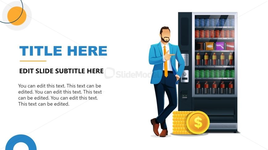 Vending Machine Business Plan Template for PPT Presentation