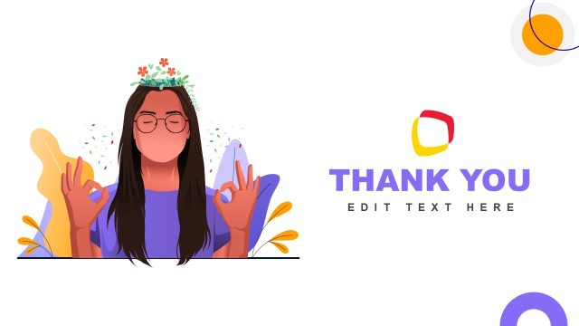 Thank You Slide – Therapeutic PPT Template
