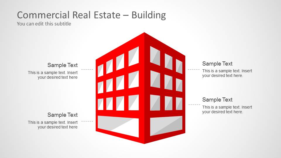 Commercial Real Estate Template for PowerPoint SlideModel