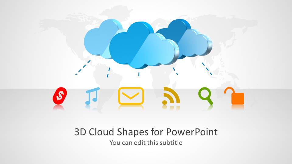 Cloud Computing Icons For Powerpoint / Cloud Computing Concept Design ...