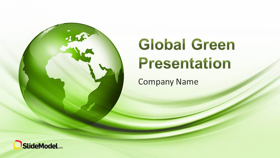 Global Green  PowerPoint  Template  SlideModel