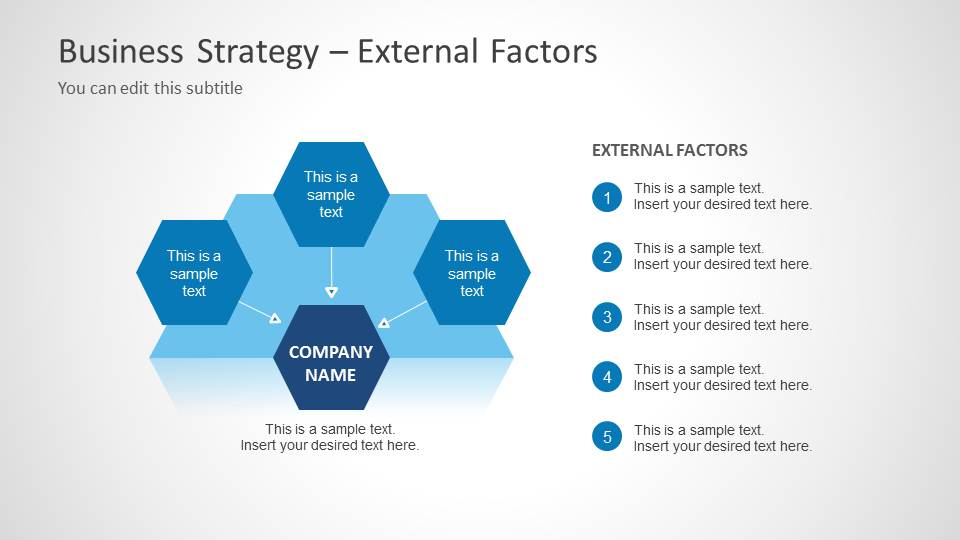 Business Strategy Diagram For Powerpoint Slidemodel