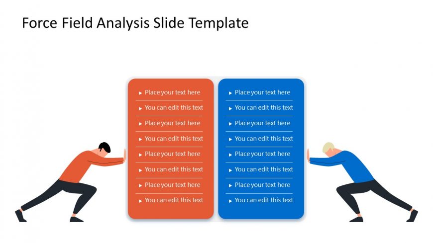 Force Field Analysis Slide Template 