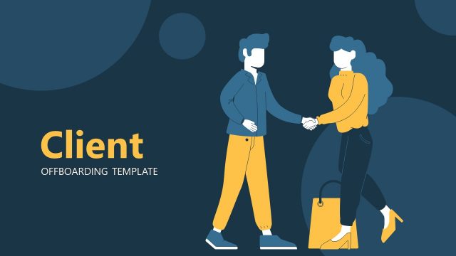Client Offboarding Presentation Cover Slide