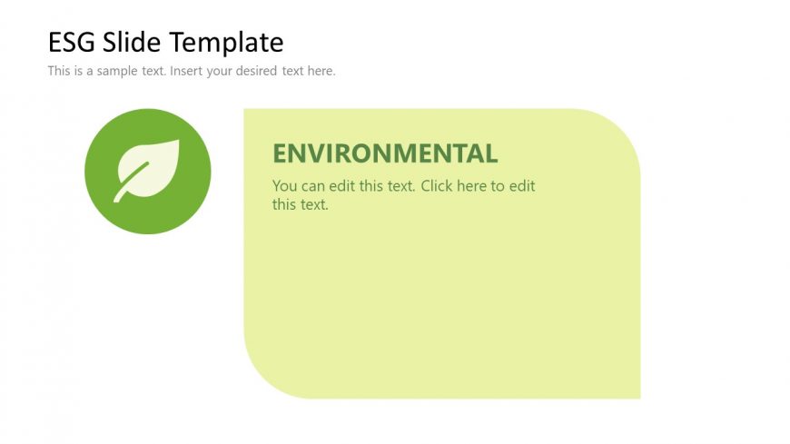 PPT Environmental Slide for Presentation