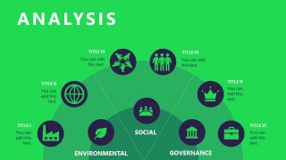 PPT Slide Template for Analysis Display