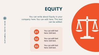 Equity Slide for Diversity Equity Inclusion Belonging Presentation