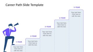 Career Path Chart Template for PowerPoint 