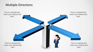 multiple directions powerpoint diagram with arrows - slidemodel multiple directions powerpoint diagram with arrows - slidemodel, Presentation templates
