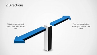 multiple directions powerpoint diagram with arrows - slidemodel multiple directions powerpoint diagram with arrows - slidemodel, Presentation templates