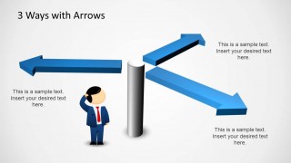 3 way powerpoint diagram with arrows - slidemodel 3 way powerpoint diagram with arrows - slidemodel, Presentation templates