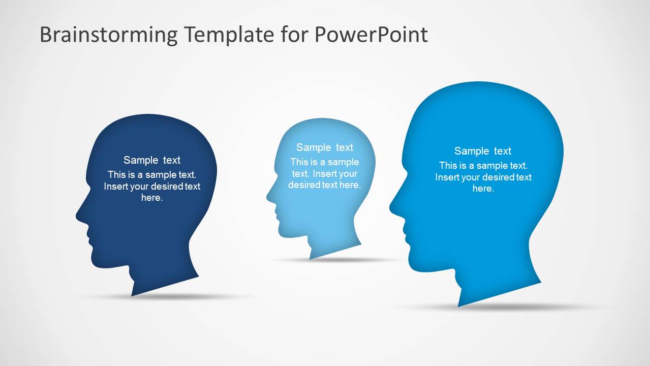 Brainstorming PowerPoint Template SlideModel