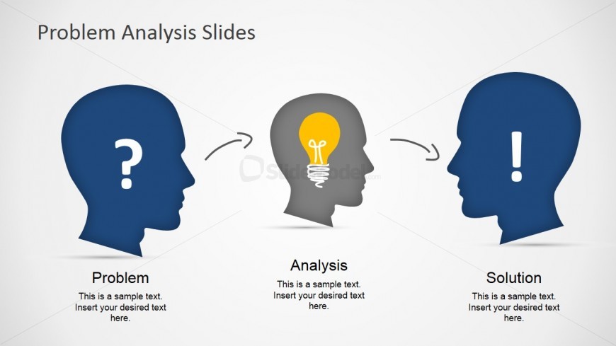 Problem Analysis Solution Slide Design - SlideModel