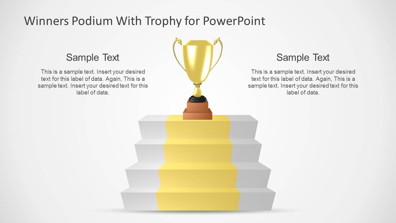 business podium & trophies template for powerpoint - slidemodel business podium & trophies template for powerpoint - slidemodel, Presentation templates