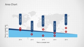 Area Chart for Income Statement PowerPoint Template