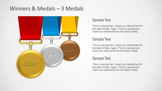 Winners & Medal Shapes for PowerPoint - SlideModel