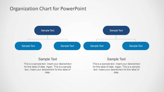 Simple Organizational Chart Template for PowerPoint - SlideModel