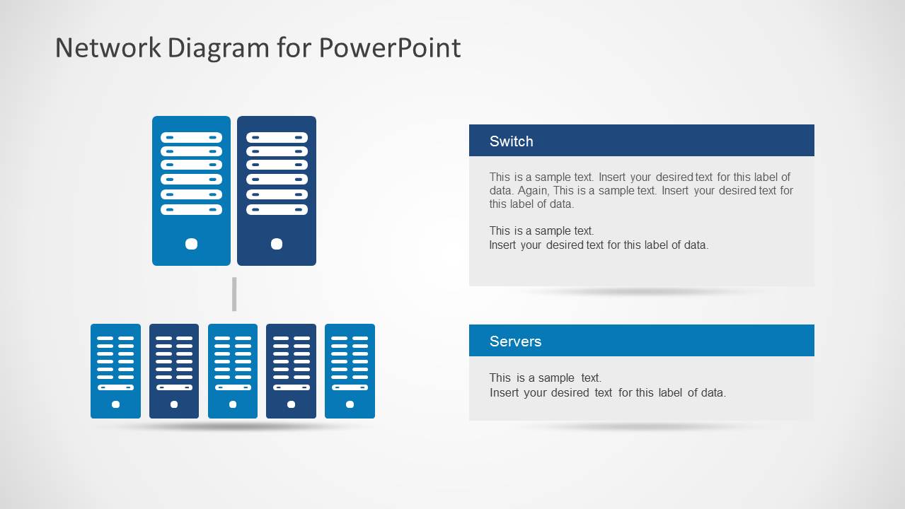 Network Diagram Template for PowerPoint - SlideModel
