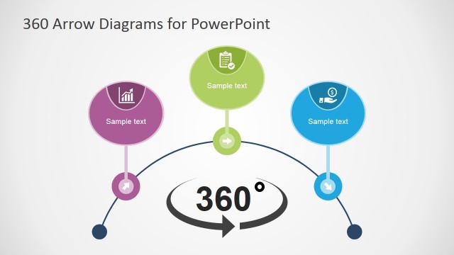 360 Looping Overview Diagram for PowerPoint