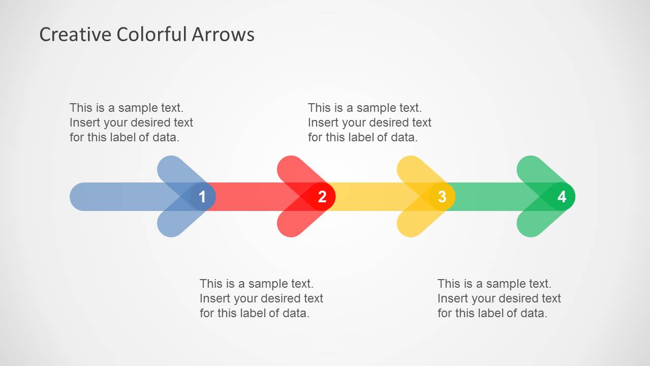 Creative Colorful Arrows Layout For Powerpoint Slidemodel 3935
