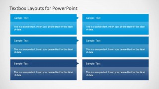 3x2 Text Boxes for PowerPoint