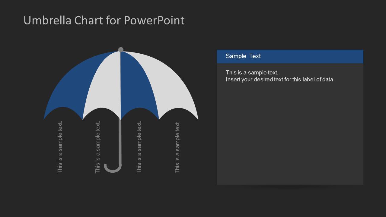 business umbrella template SlideModel Diagram Umbrella  Chart PowerPoint for