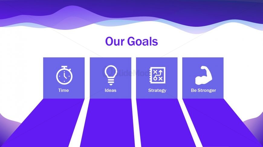 Goals Set 2 Slide - Animated PPT template