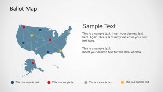 Editable Ballot Map Design for PowerPoint