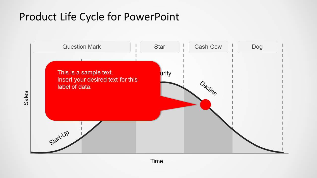 Product Life Cycle Template for PowerPoint SlideModel