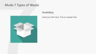 PowerPoint Box Clipart Inventory Muda Waste Type Metaphor