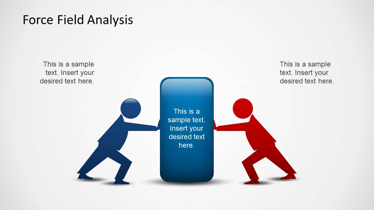 Force Field Analysis Powerpoint Template Slidemodel