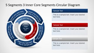 Process Steps Presentation Editable Diagram Slide