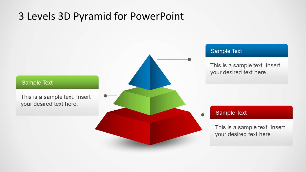 Pyramid Diagram With 3 Levels For Powerpoint Slidemodel - Vrogue