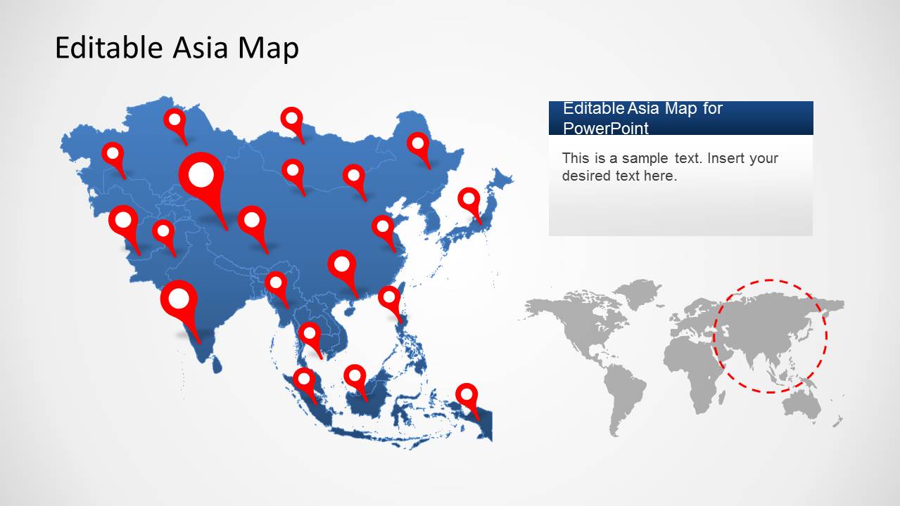 Map Of Asia Free Templates Free Powerpoint Templates - vrogue.co