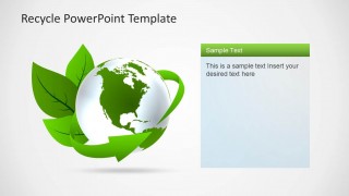 Eco-Friendly Green Earth Clipart for PowerPoint