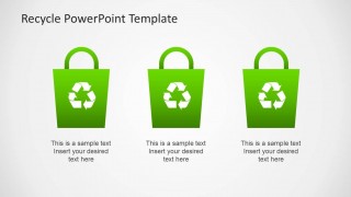 Recycle Bag Clipart for PowerPoint