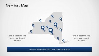 PowerPoint Map of New York State