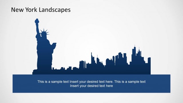 Statue of Liberty PowerPoint Theme of New York