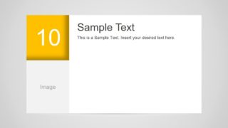 Number 10 Slide Design for PowerPoint