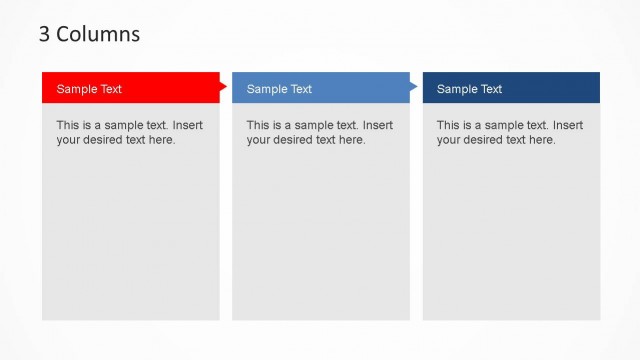 Three Textboxes with Titles