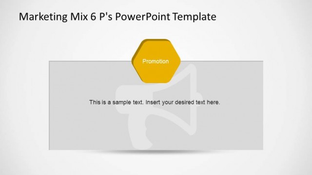 Marketing Mix Promotion PowerPoint Diagram