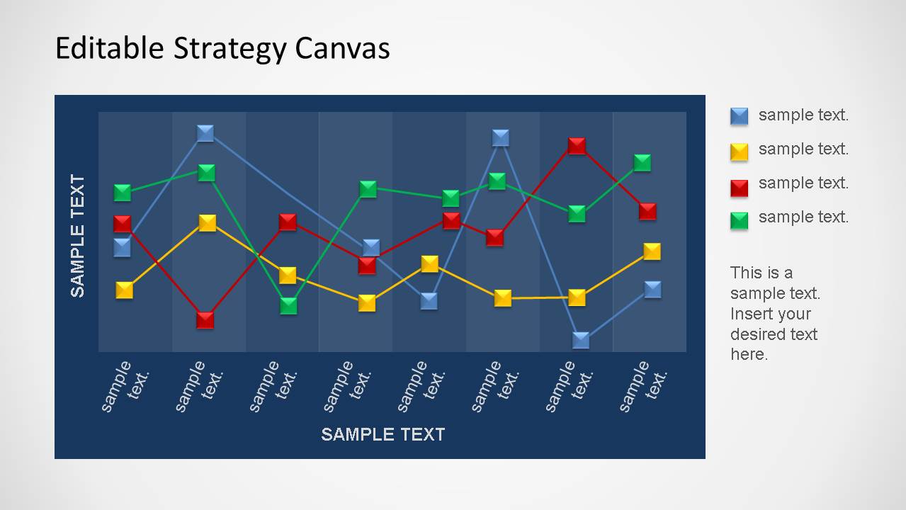 Editable Strategy Canvas PowerPoint Template SlideModel