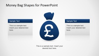 British Pound Money Bag Clipart for PowerPoint