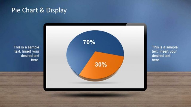 Creative PowerPoint Pie Chart Dashboard