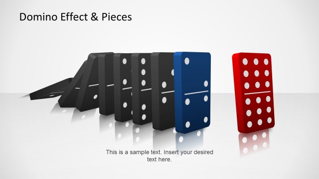 Domino Effect & Pieces Template for PowerPoint