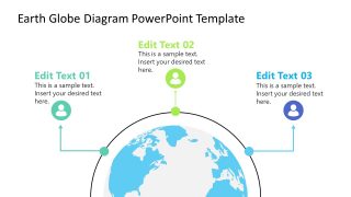 PPT Slide Template with Earth Globe