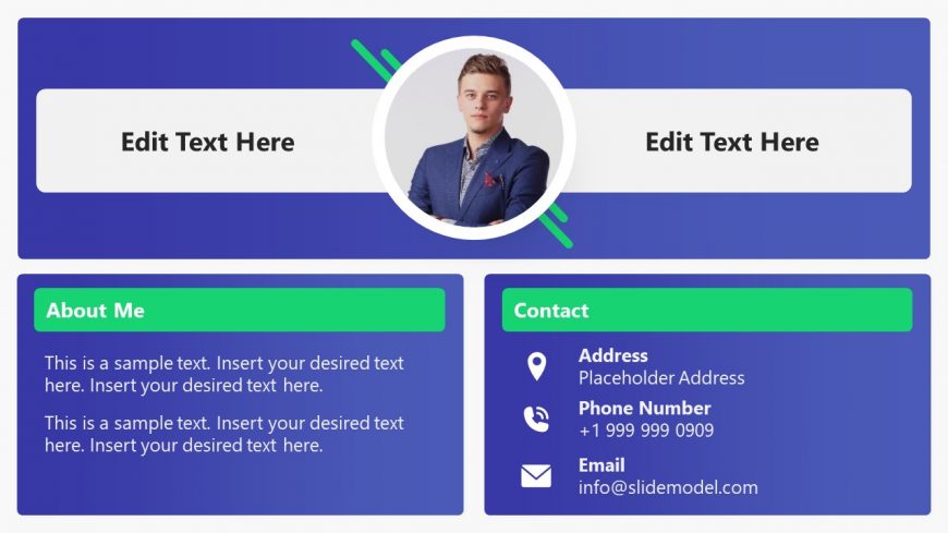 Editable Resume PPT Animated Template